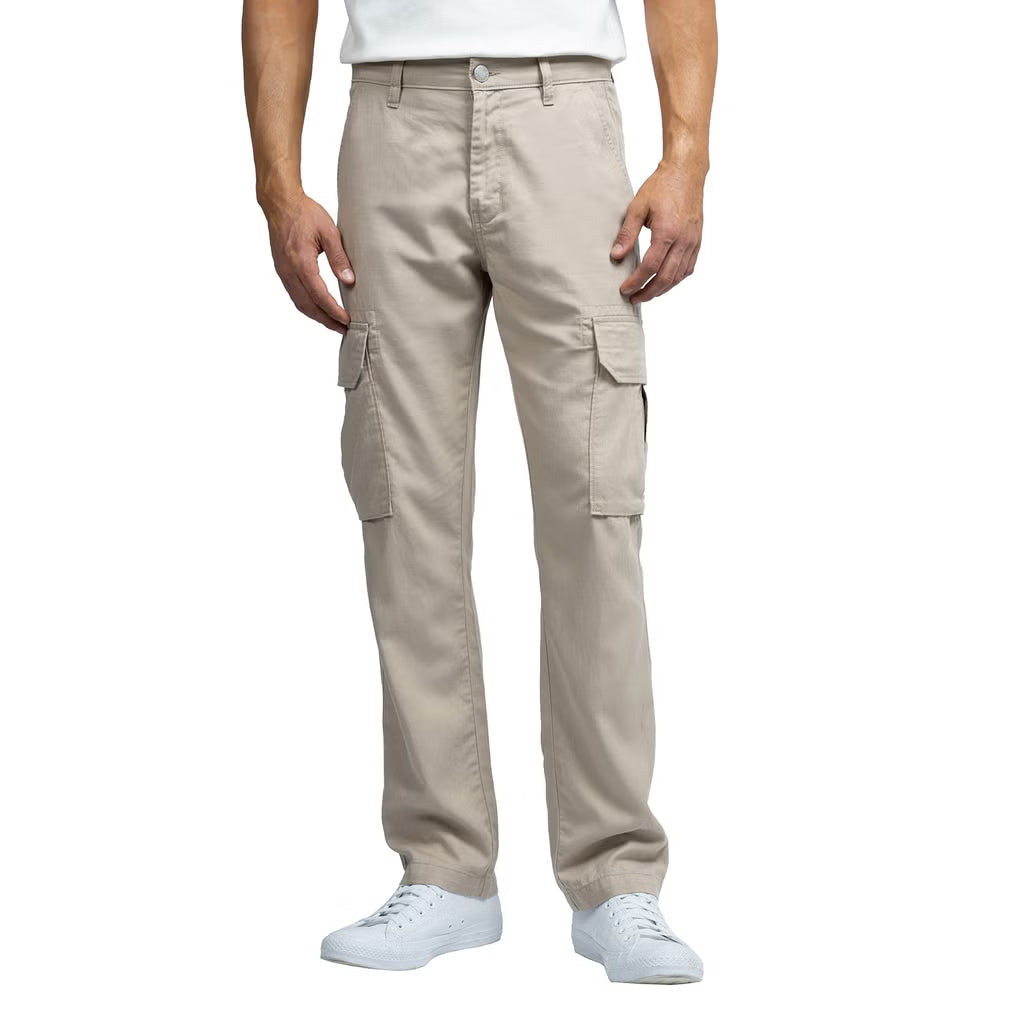 Jachs New York Original Linen-Blend Cargo Pants – Men’s Size 34