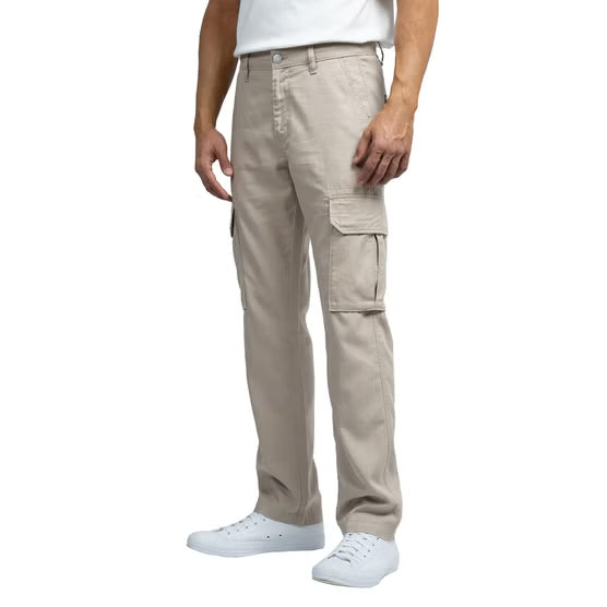 Jachs New York Original Linen-Blend Cargo Pants – Men’s Size 34