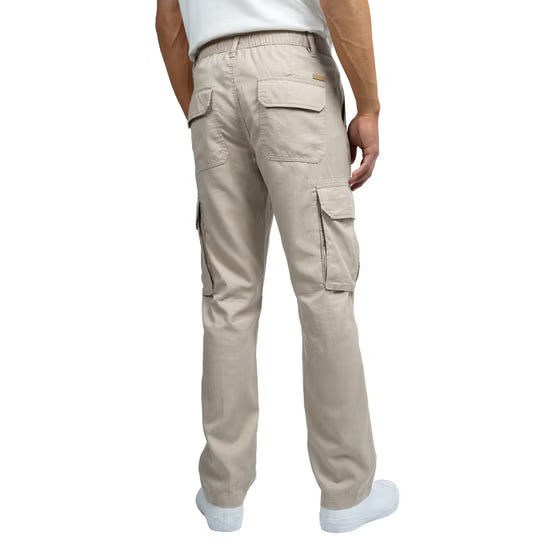 Jachs New York Original Linen-Blend Cargo Pants – Men’s Size 34