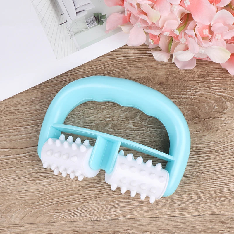 Handheld Body Massage Roller – Mini Wheel Massager for Legs, Arms & Body