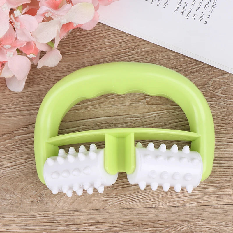 Handheld Body Massage Roller – Mini Wheel Massager for Legs, Arms & Body