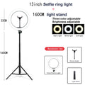 AURELLE LED Ring Light with Tripod Stand – 26/33cm USB Selfie & Photography Light