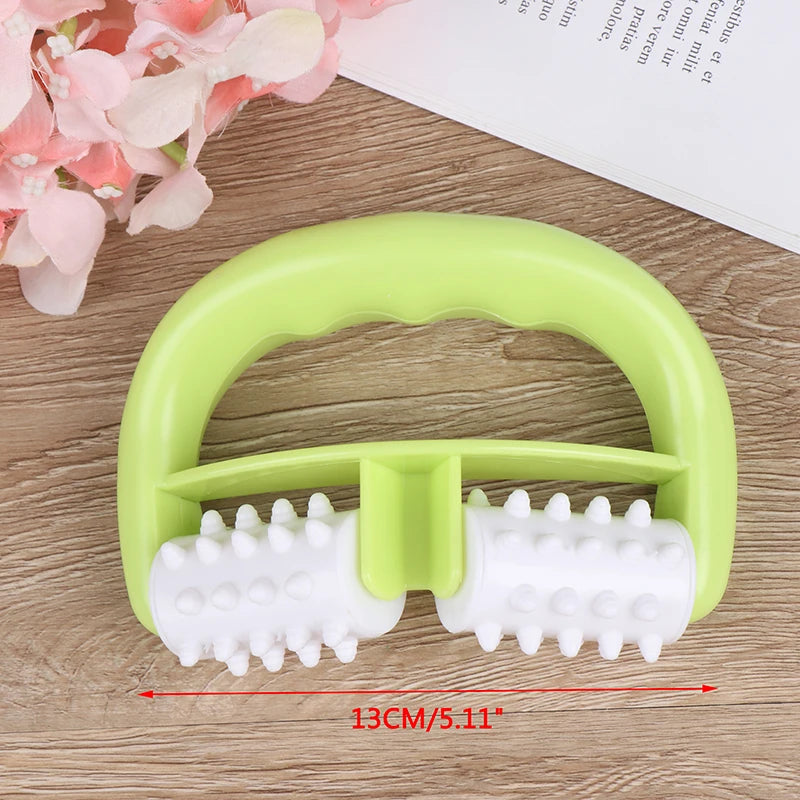 Handheld Body Massage Roller – Mini Wheel Massager for Legs, Arms & Body