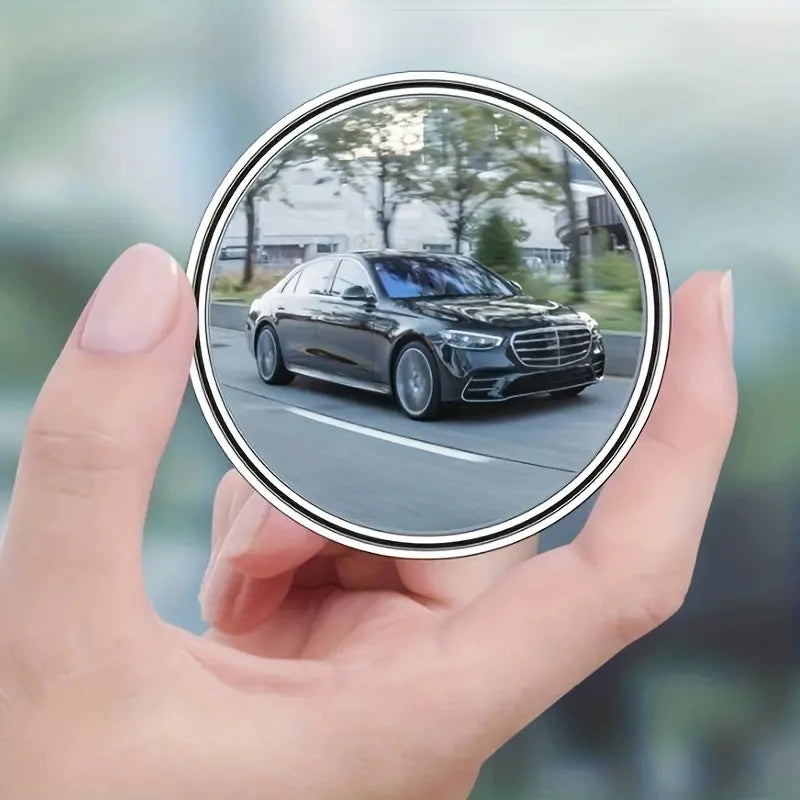 2-Pack 360° Adjustable Wide-Angle Blind Spot Mirrors