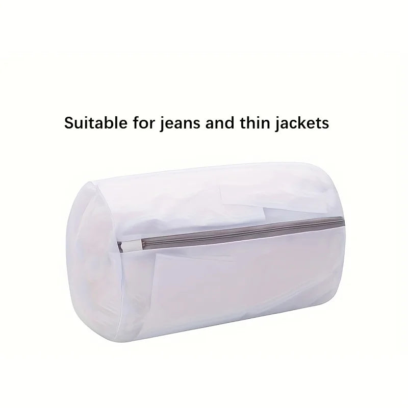 Mesh Shoe Washing Bag with Zipper – Reusable Laundry Bag for Shoes & Delicates