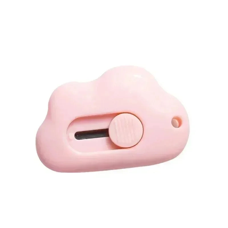 Cute Rabbit Cloud Color Mini Portable Practical Knife Paper Cutting Machine Paper Cutting Machine Razor Blade Office Stationery