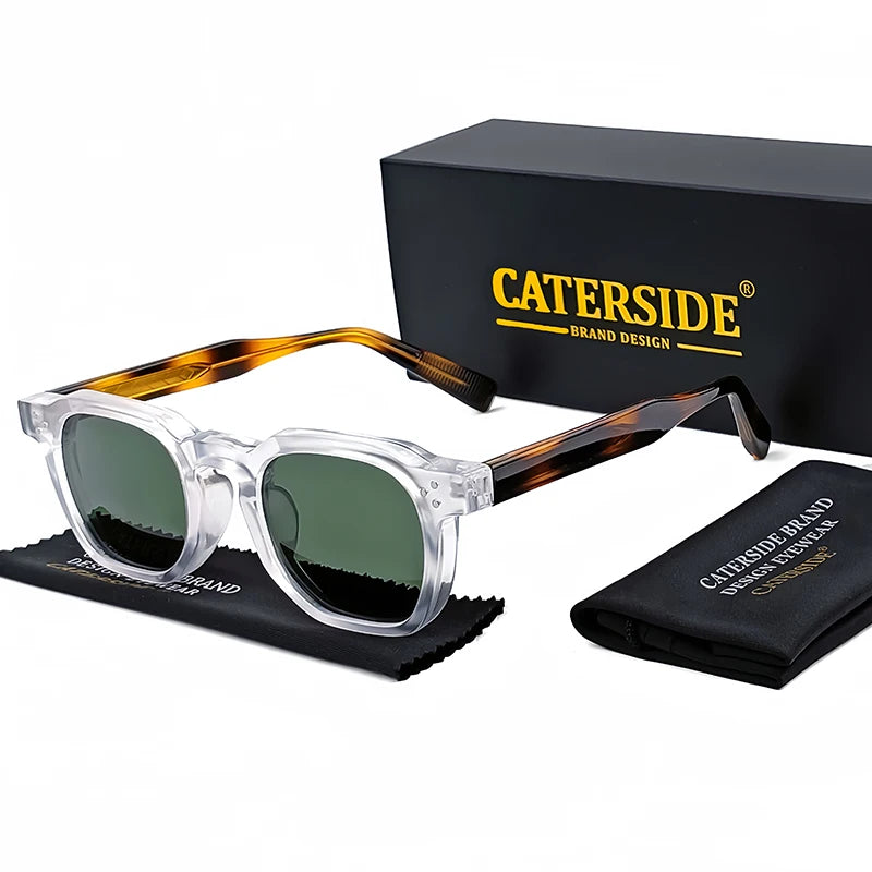 CATERSIDE Small Square UV400 Sunglasses – Fashion Eyewear for Women & Men