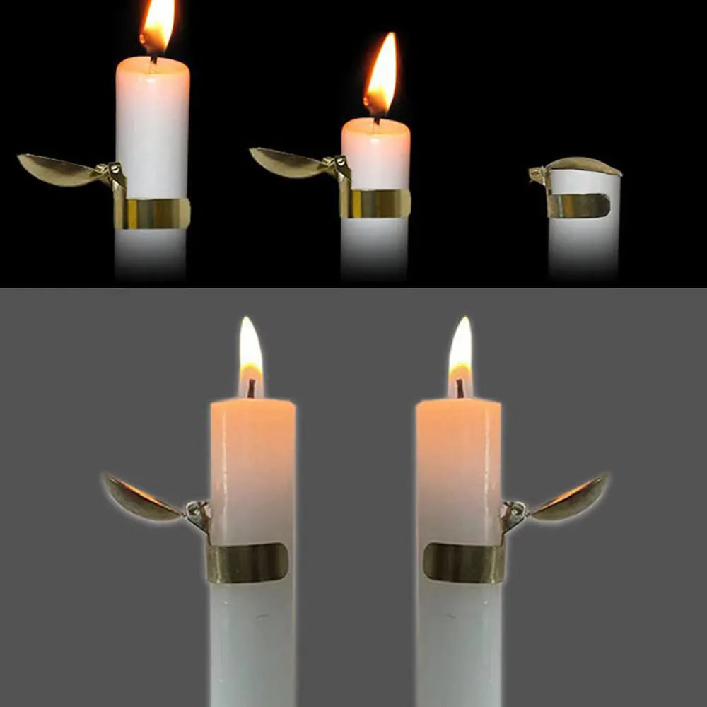 Automatic Candle Snuffer – Stainless Steel Candle Flame Extinguisher for Safe, Clean Candle Use
