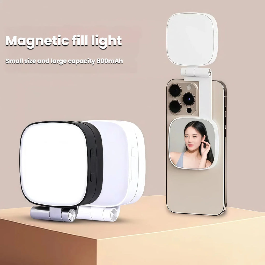 AURELLE Magnetic Selfie Light for iPhone – MagSafe Compatible Ring Light