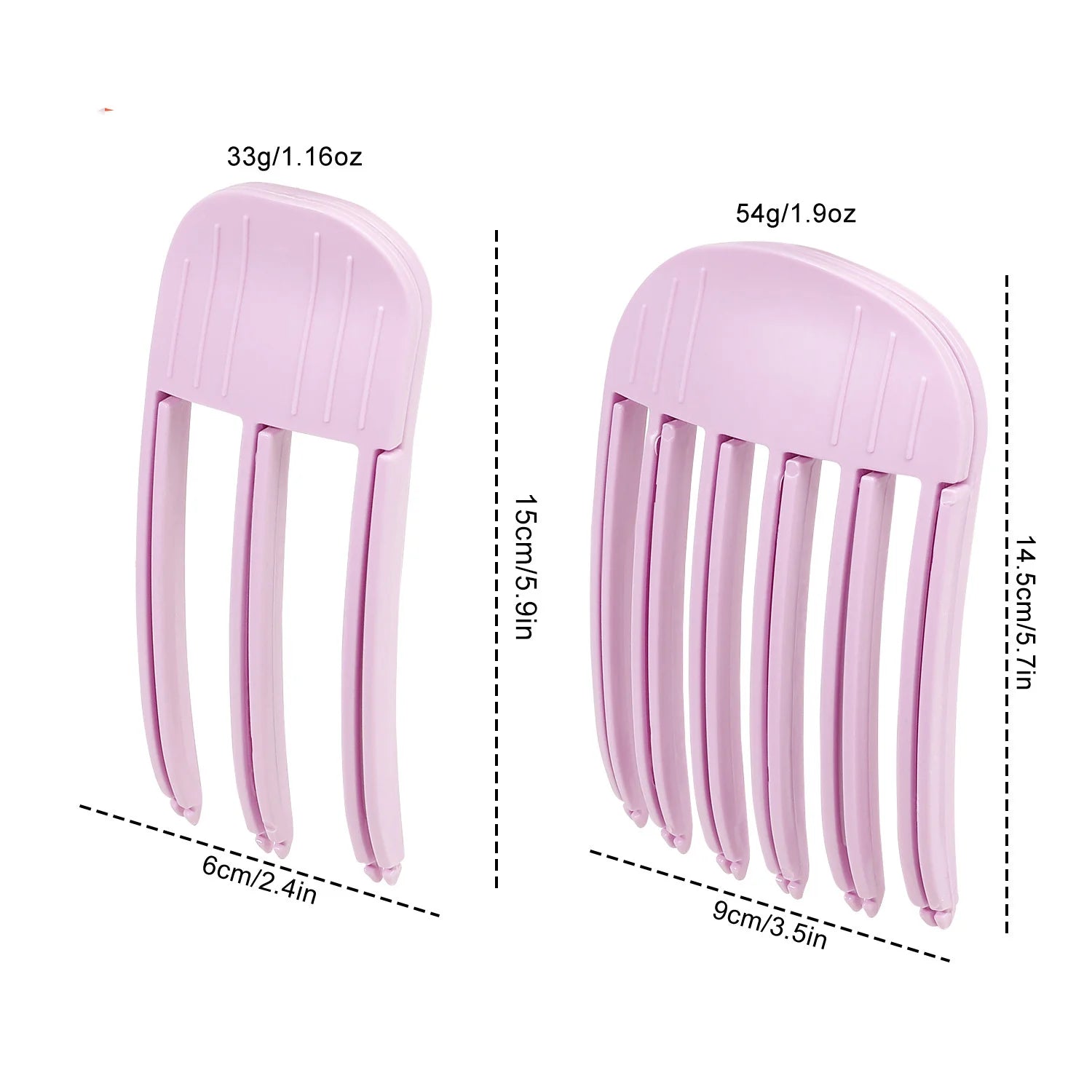 AURELLE Hair Root Volumizing Clips – Fluffy Curling Bangs Hairpins