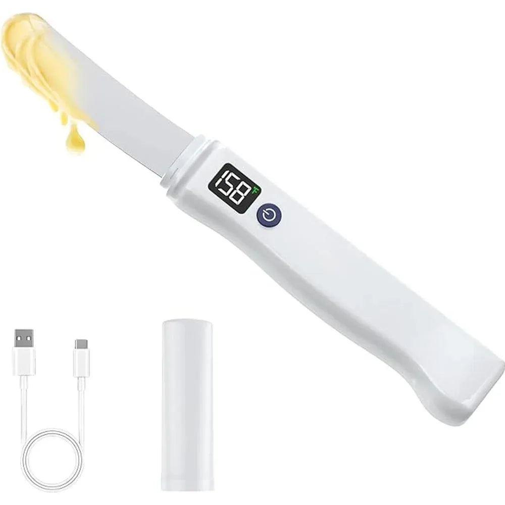USB Rechargeable Heated Butter Knife – Electric Butter Spreader