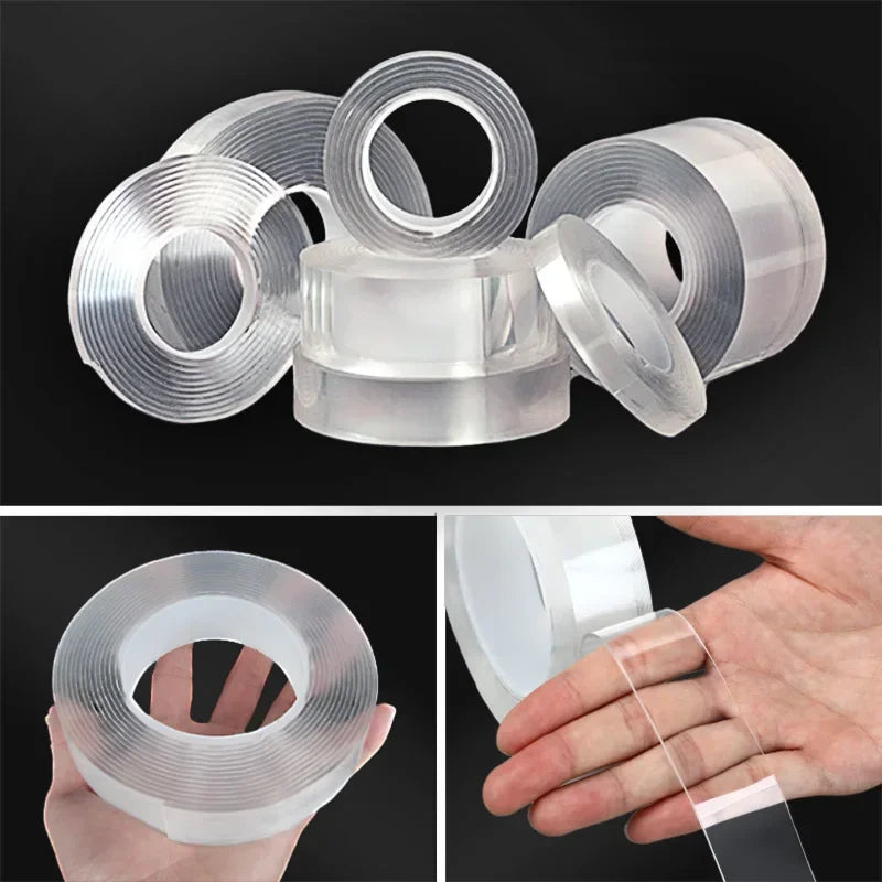 Nano Double-Sided Adhesive Tape – Strong Transparent Acrylic Mounting Tape