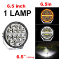BraveWAY 6.5 inch Led Driving Light for Offroad Truck UTV 4WD 4x4 for Toyota for Hummer for JEEP for Ford  9 inch LED Work Light