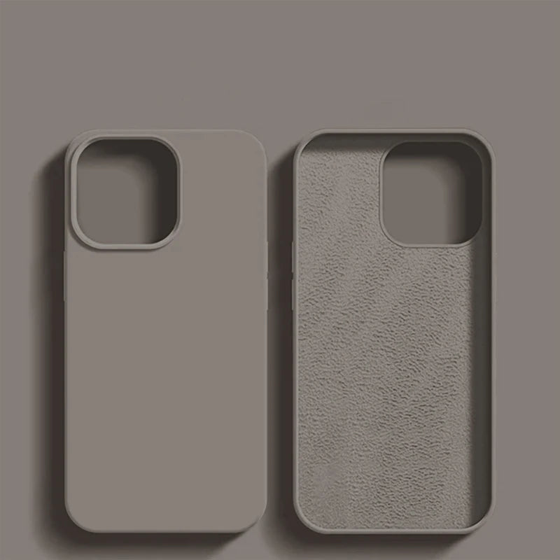 Premium Liquid Silicone iPhone Case