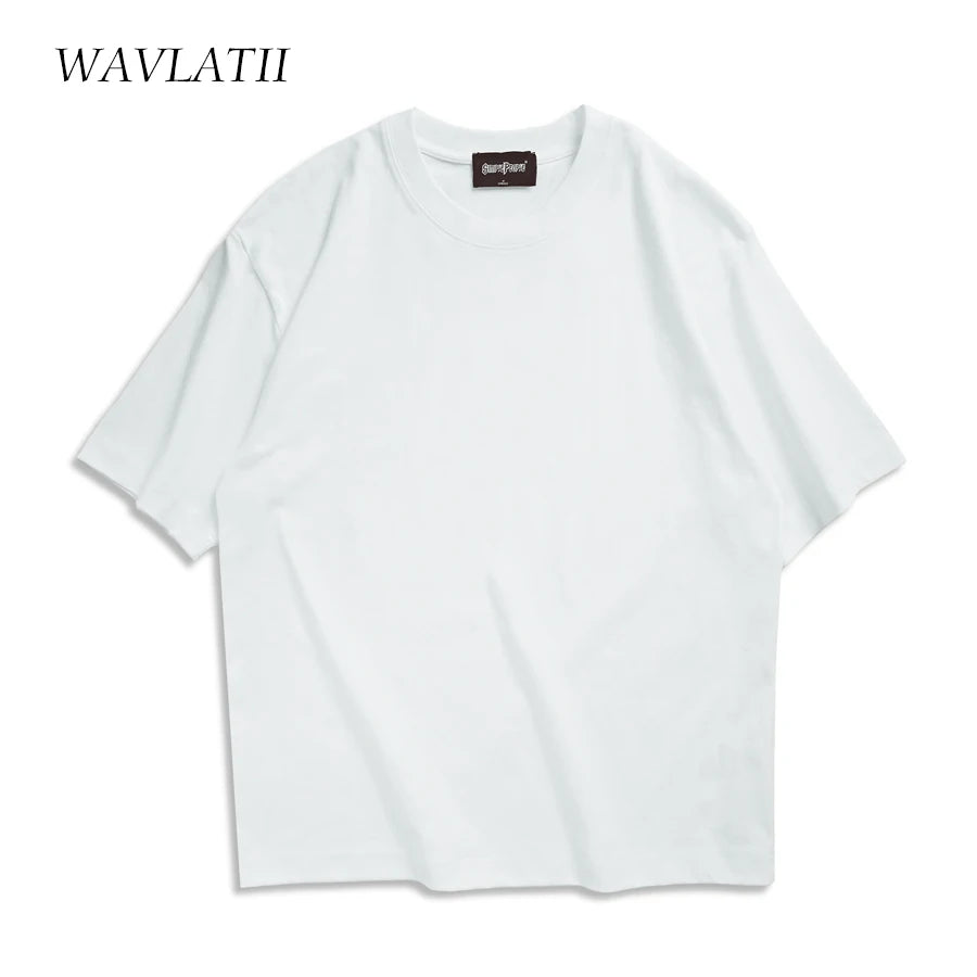 WAVLATII Oversized Unisex T-Shirt
