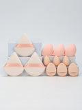 12-Piece Makeup Sponge & Powder Puff Set – Beauty Blending Tools