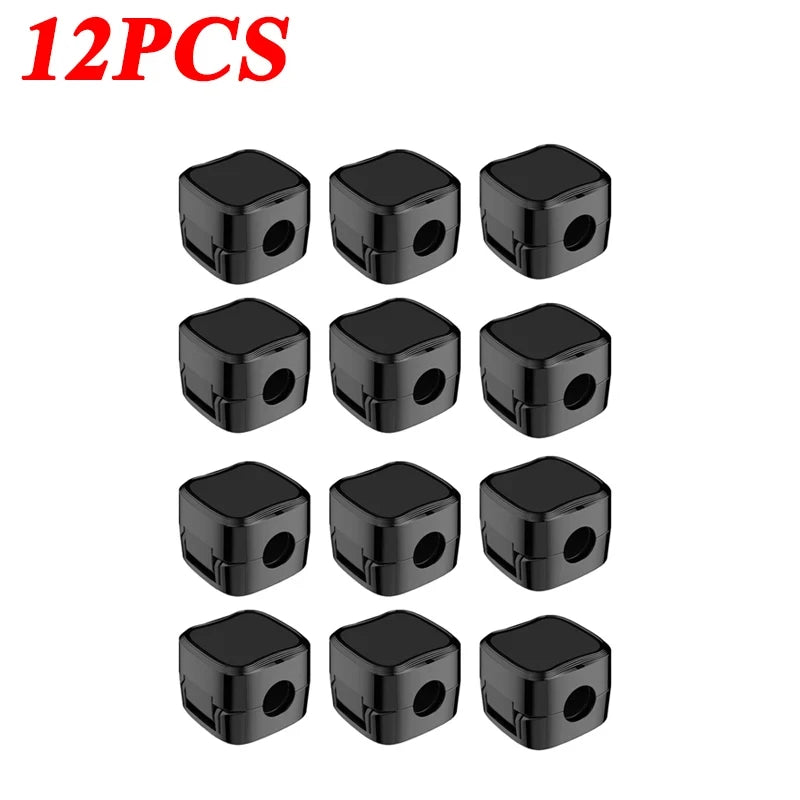 Magnetic Cable Organizer Clips – Adhesive Cord Holder for Desk & Home