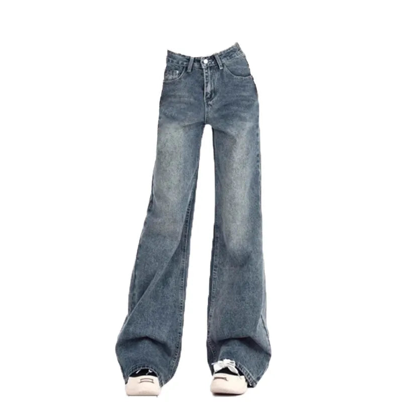 Women's High-Waisted Flare Jeans – Stretch Bell Bottom Denim Pants