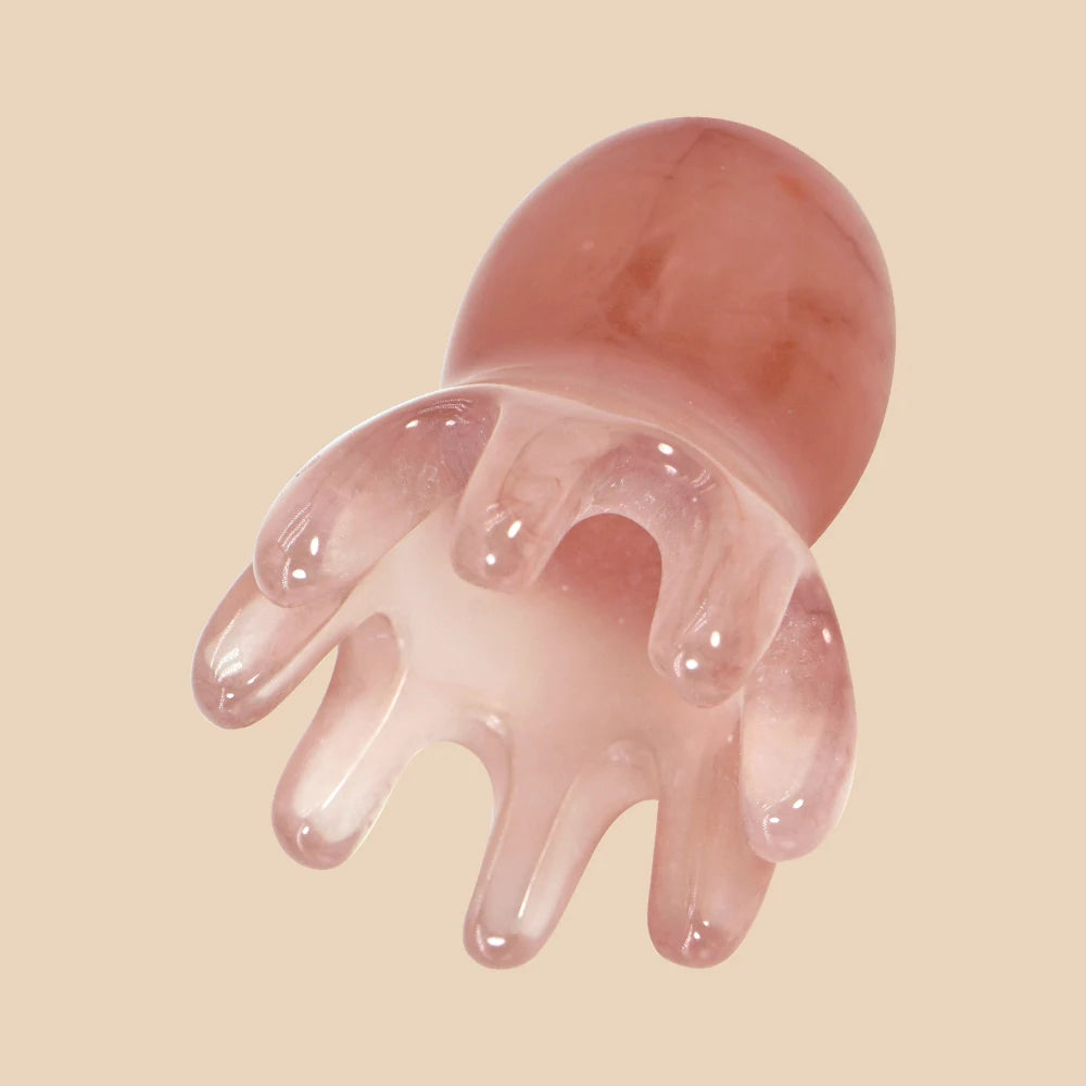 Cute Octopus Scalp Massage Comb – Portable Resin Hair & Scalp Massager