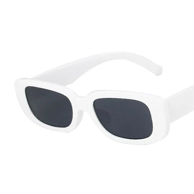 Retro Rectangle UV400 Sunglasses – Vintage Fashion Eyewear for Women & Men