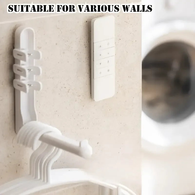 3-Pack Magnetic Remote Control Holders – No-Drill Wall Mount Organizer