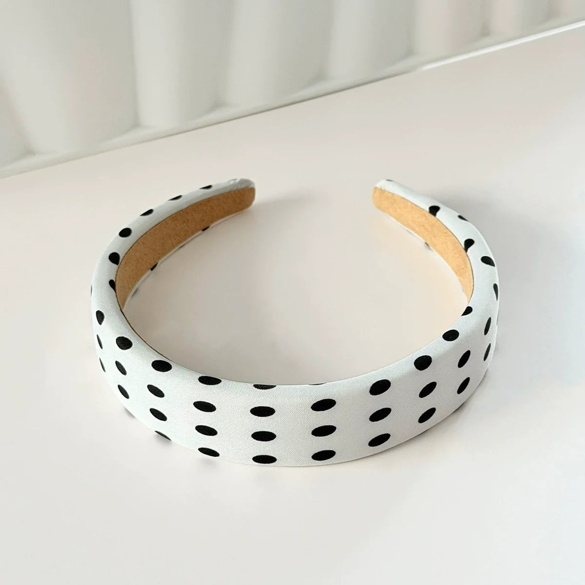 Y2K Retro Polka Dot Stretch Headband
