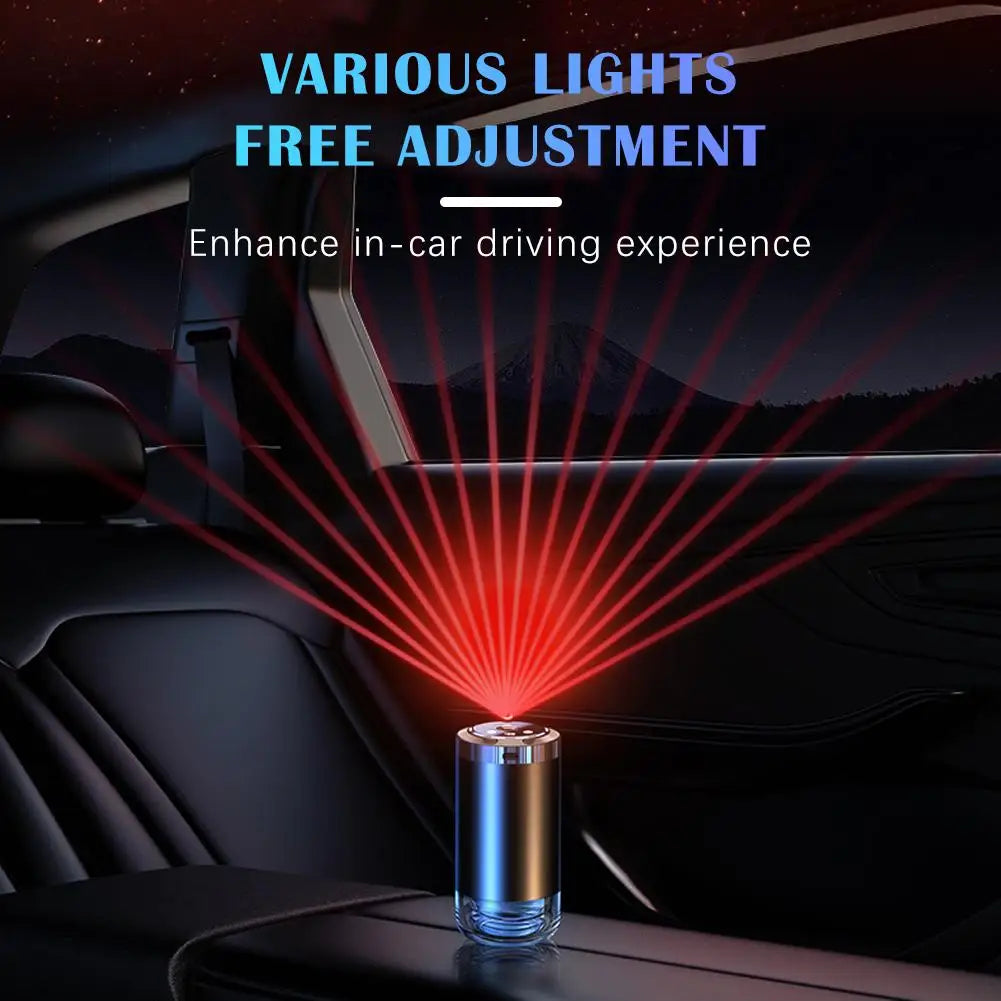 Car Aroma Diffuser & Humidifier – 5 Mist Modes with Essential Oil