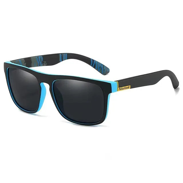 Classic Polarized Square Sunglasses – UV400 Lightweight Sports Eyewear for Driving, Fishing & Cycling