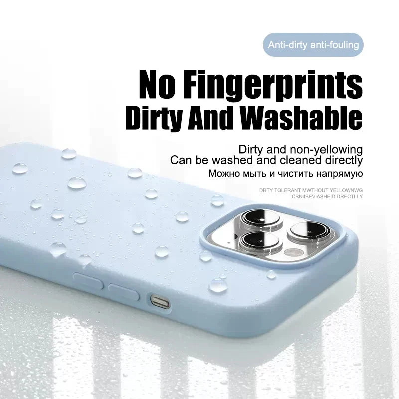 Premium Liquid Silicone iPhone Case