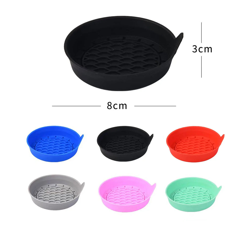 2/4-Pack Silicone Car Cup Holder Coasters – Universal Non-Slip Cup Holder Inserts