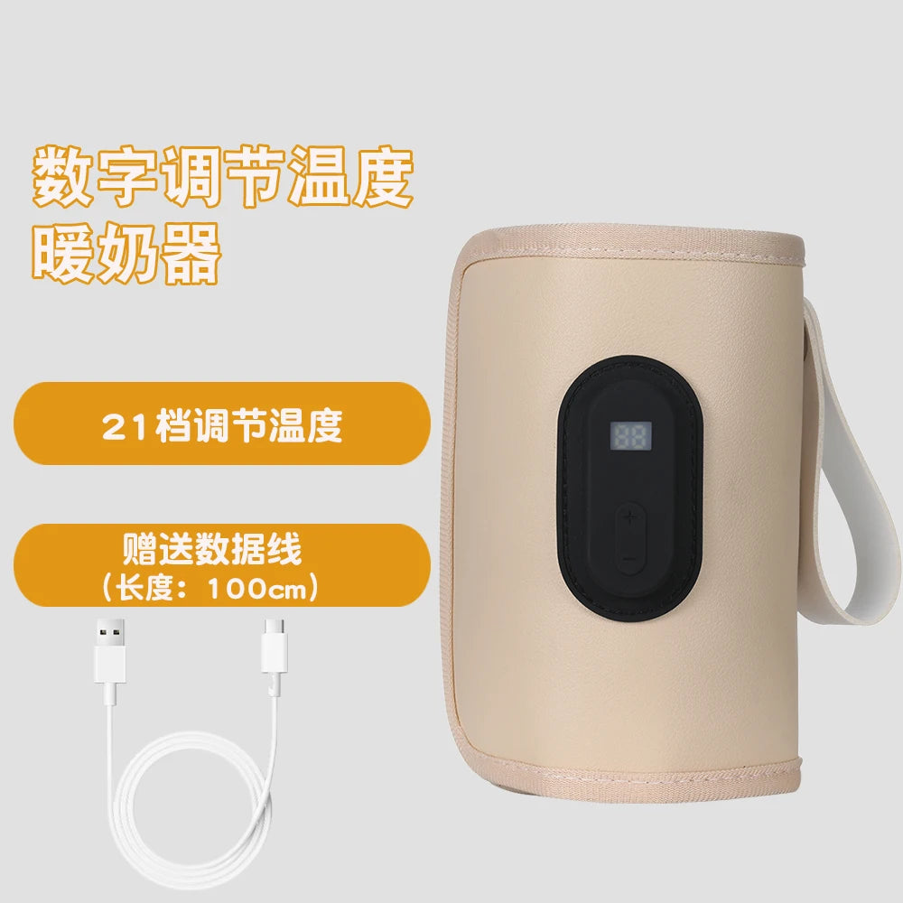 Portable USB Baby Bottle Warmer for Travel & Car