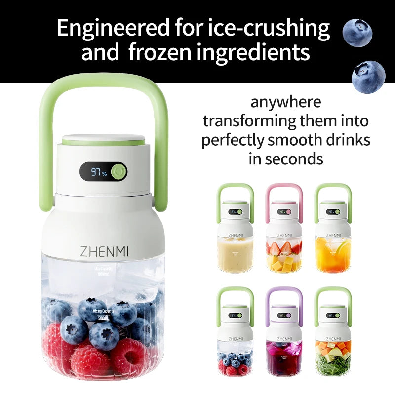 Portable Cordless Blender for Smoothies & Shakes