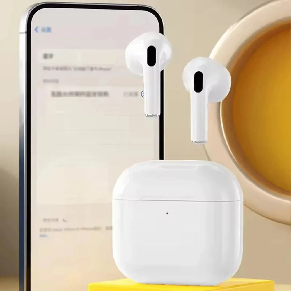 TWS Wireless Bluetooth Earbuds with ANC & Built-in Microphone