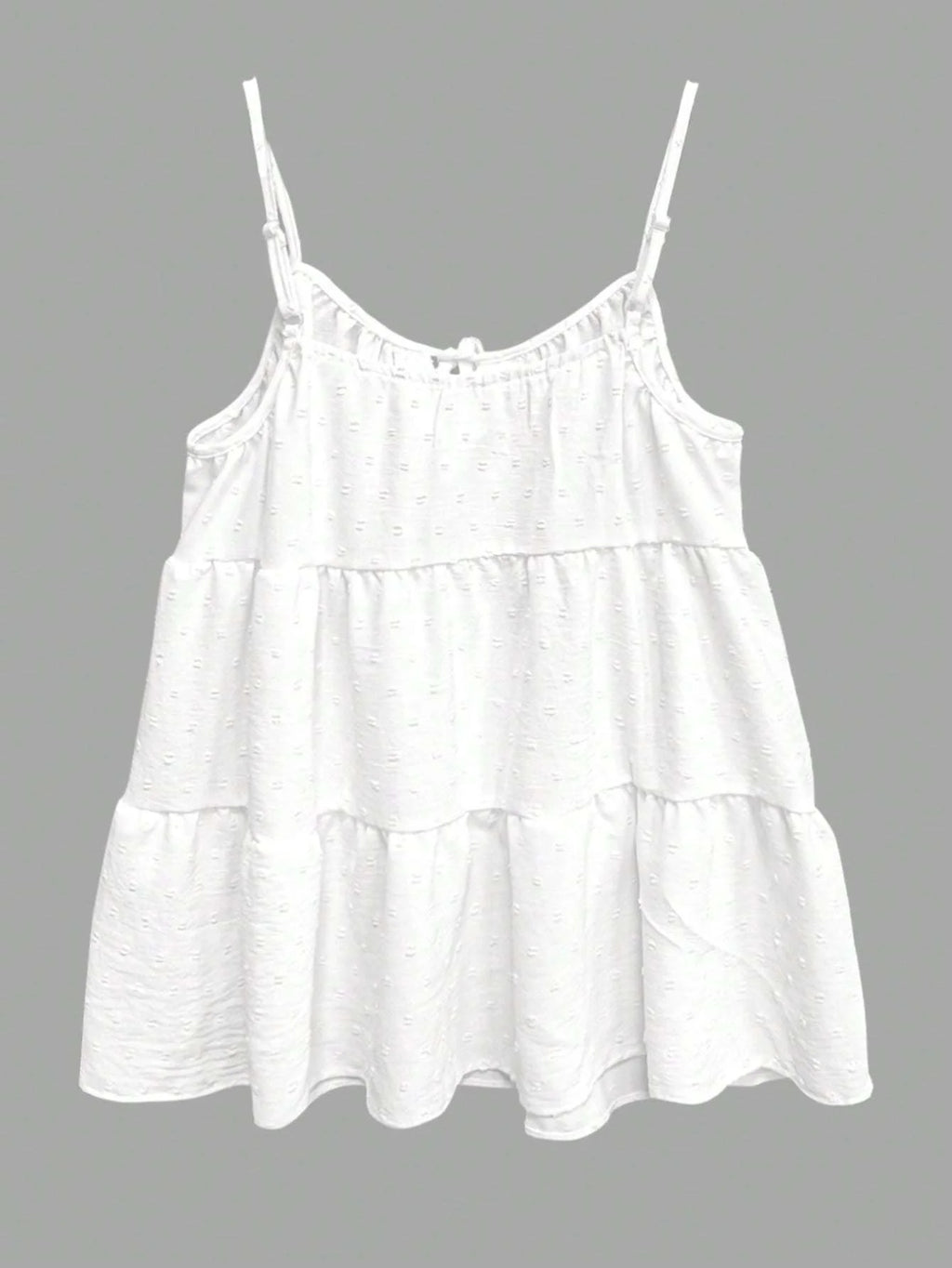 AURELLE Women's Polka Dot Jacquard Camisole – Y2K Chic Summer Tank Top