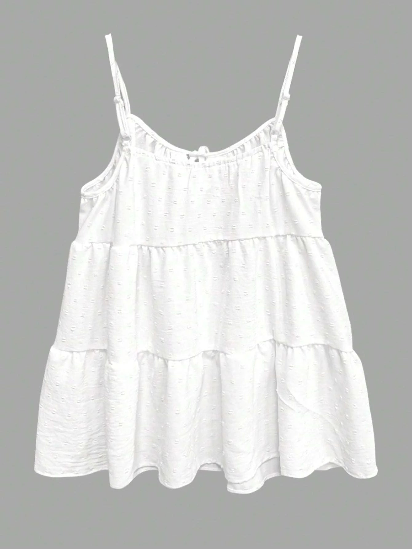 AURELLE Women's Polka Dot Jacquard Camisole – Y2K Chic Summer Tank Top