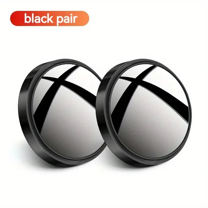2-Pack 360° Adjustable Wide-Angle Blind Spot Mirrors