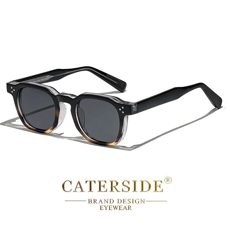 CATERSIDE Small Square UV400 Sunglasses – Fashion Eyewear for Women & Men