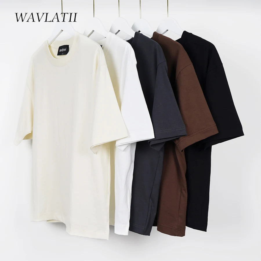 WAVLATII Oversized Unisex T-Shirt