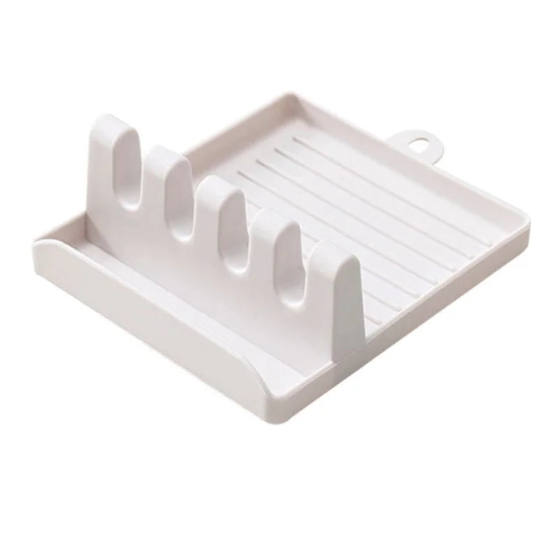 Kitchen Spoon Rest & Utensil Holder – Non-Slip Cooking Utensil Stand