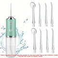8-Piece Replacement Oral Irrigator Nozzle Tips for Water Flosser