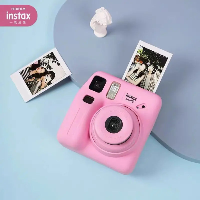 Optional Photo Paper Fujifilm Instax Mini SE Instant Film Camera Auto-focusing Wrist Strap Birthday Christmas Gift Box
