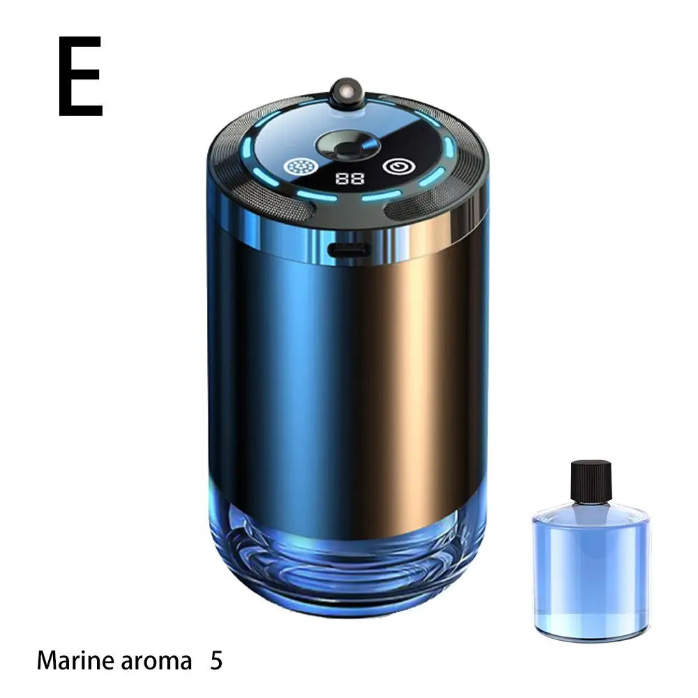 Car Aroma Diffuser & Humidifier – 5 Mist Modes with Essential Oil