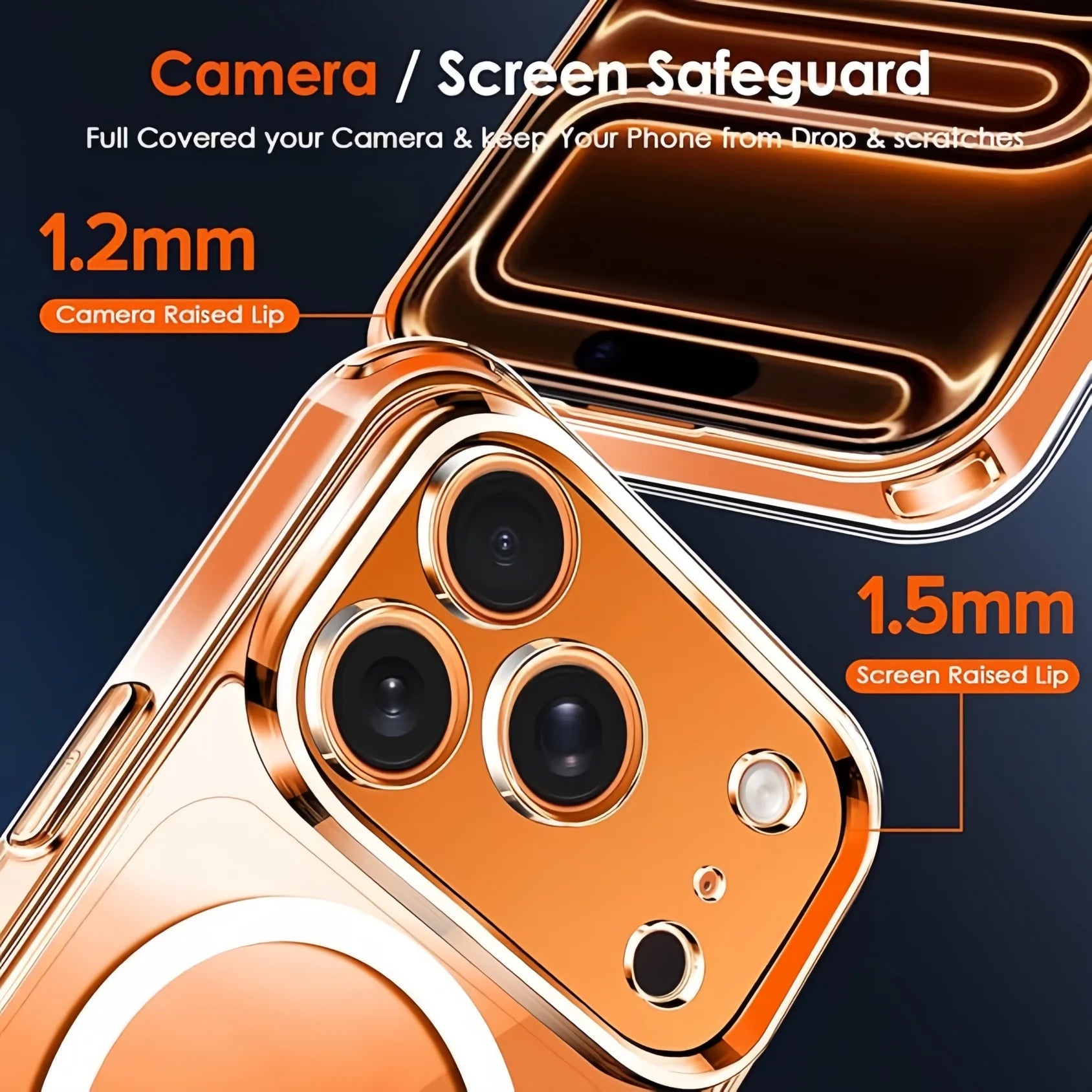 Magnetic Clear iPhone Case