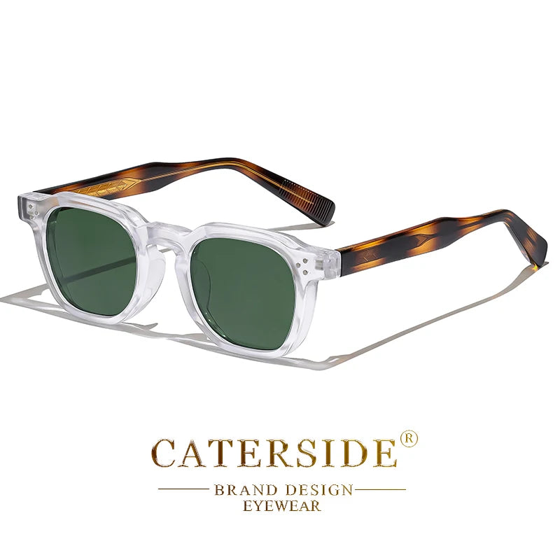 CATERSIDE Small Square UV400 Sunglasses – Fashion Eyewear for Women & Men