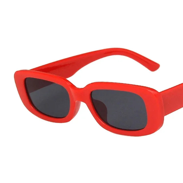 Retro Rectangle UV400 Sunglasses – Vintage Fashion Eyewear for Women & Men