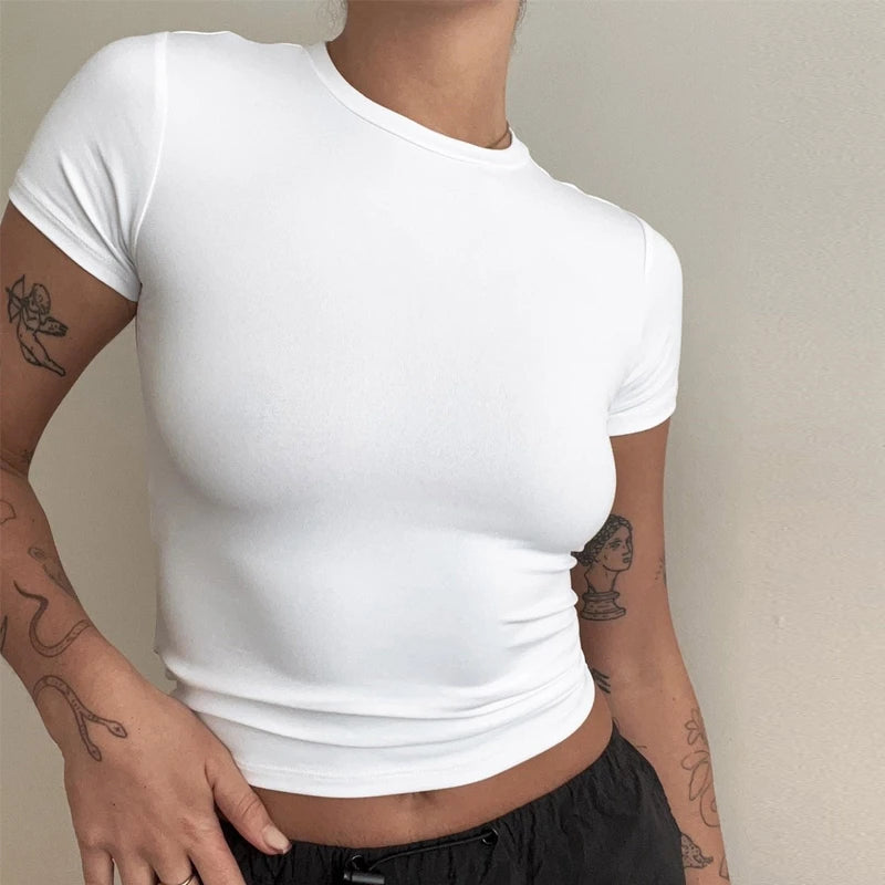 Women’s Slim Fit Knit T-Shirt