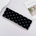 Y2K Retro Polka Dot Stretch Headband