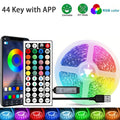 RGB LED Strip Lights with App & Remote Control | USB Color-Changing Room Lights (1M–40M)