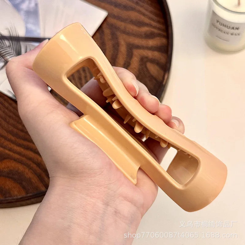 Silicone Flexible Hair Claw Clip