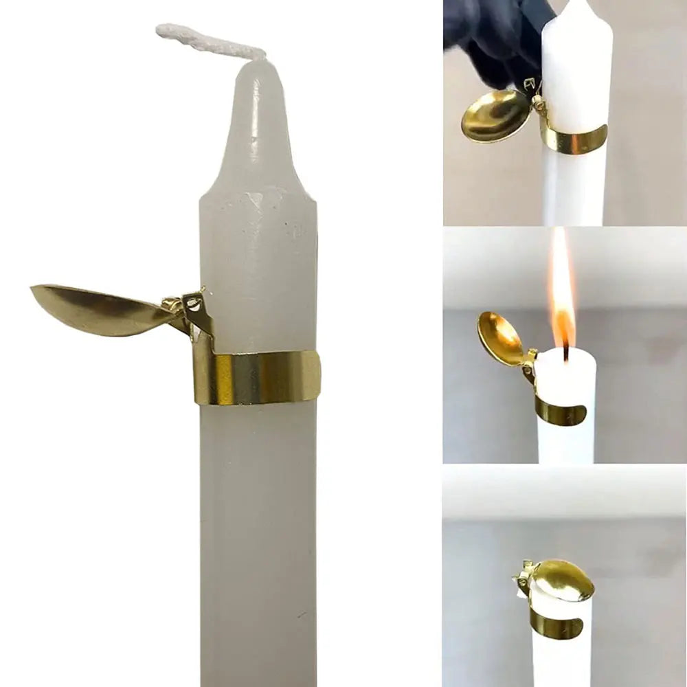 Automatic Candle Snuffer – Stainless Steel Candle Flame Extinguisher for Safe, Clean Candle Use
